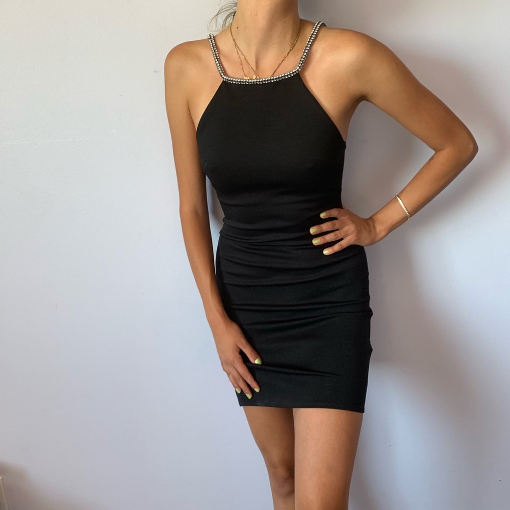 TOPSHOP LITTLE BLACK DRESS - Picture 4 of 4